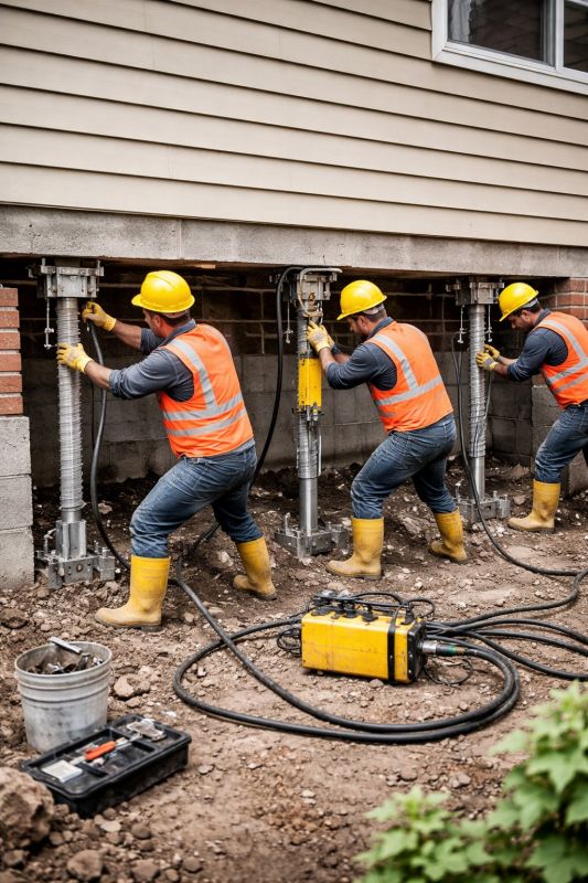 Foundation Stabilizing in Westport, CT