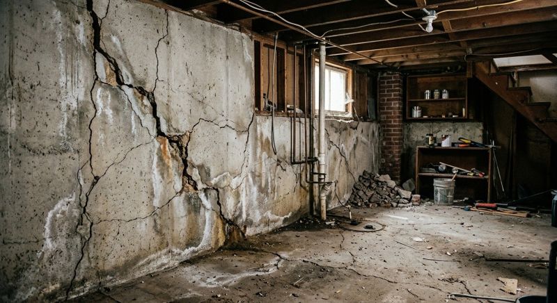 Basement Crack Repair in Southbury, CT