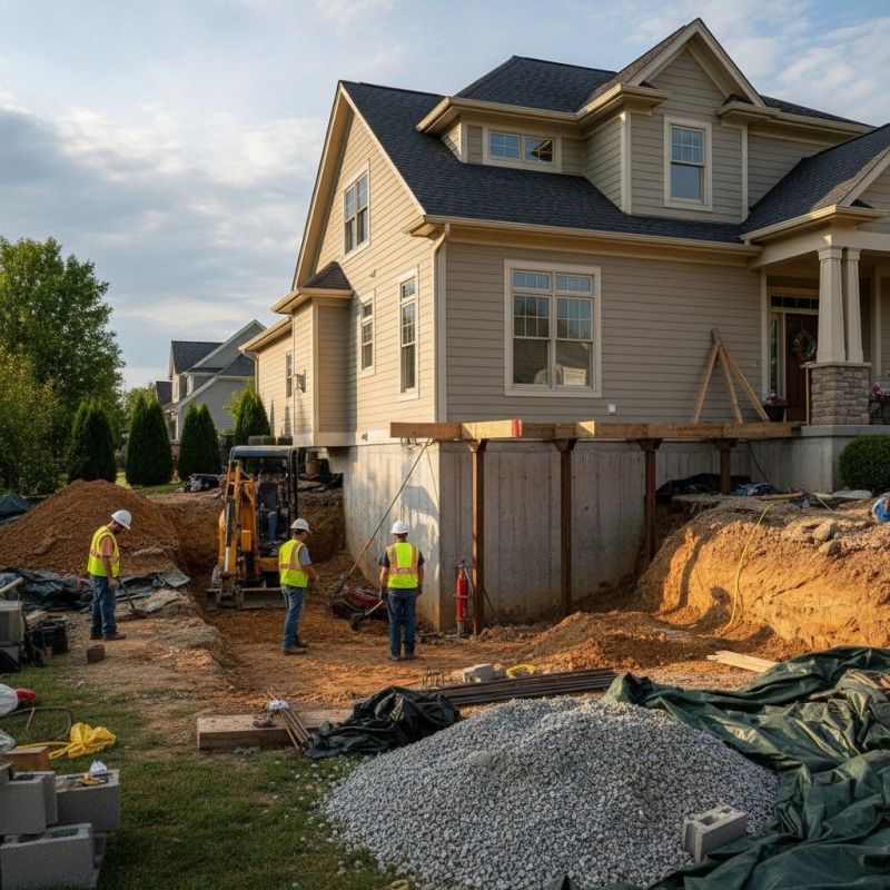Building Foundation Repair in North Branford, CT