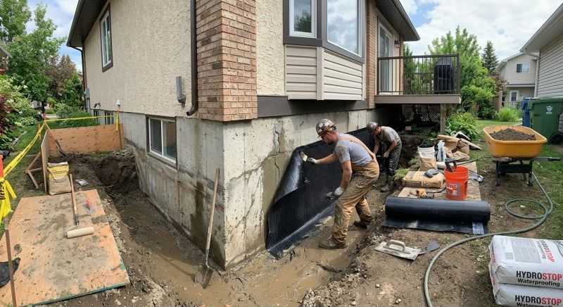 Building Foundation Repair in Oxford, CT