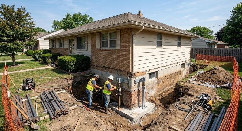 Building Foundation Repair in Roxbury, CT