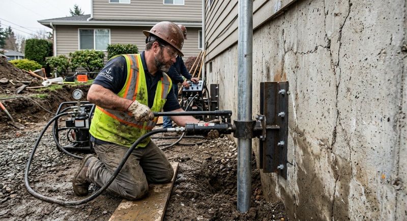Concrete Foundation Leveling in Middlebury, CT