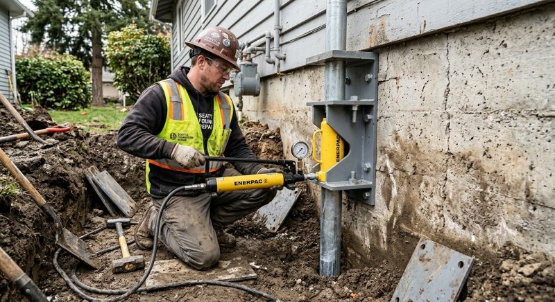 Concrete Foundation Leveling in Southington, CT