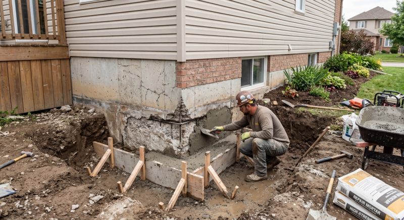 Concrete Foundation Repair in Bristol, CT
