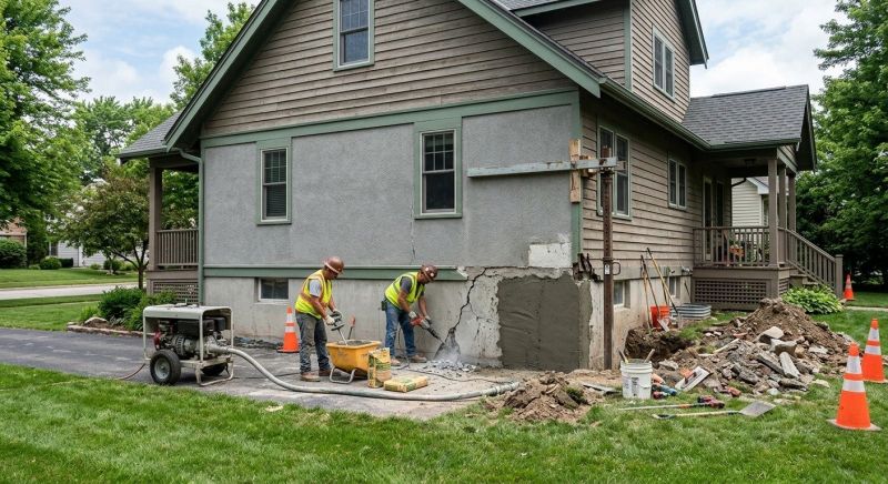 Concrete Foundation Repair in Stratford, CT