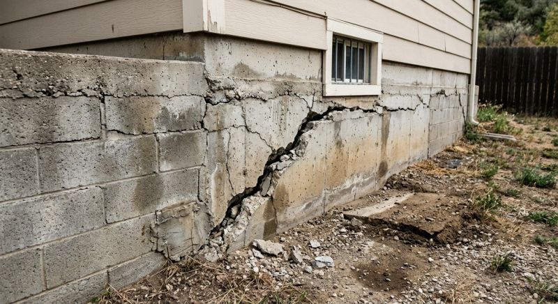Cracked Foundation Repair in North Branford, CT