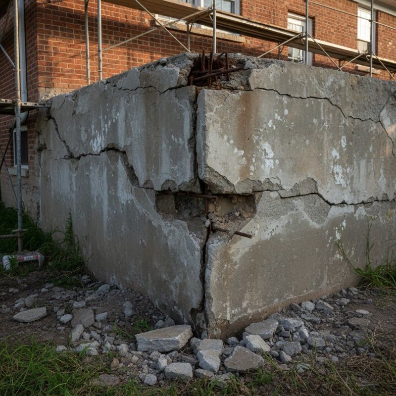 Cracked Foundation Repair in Sherman, CT
