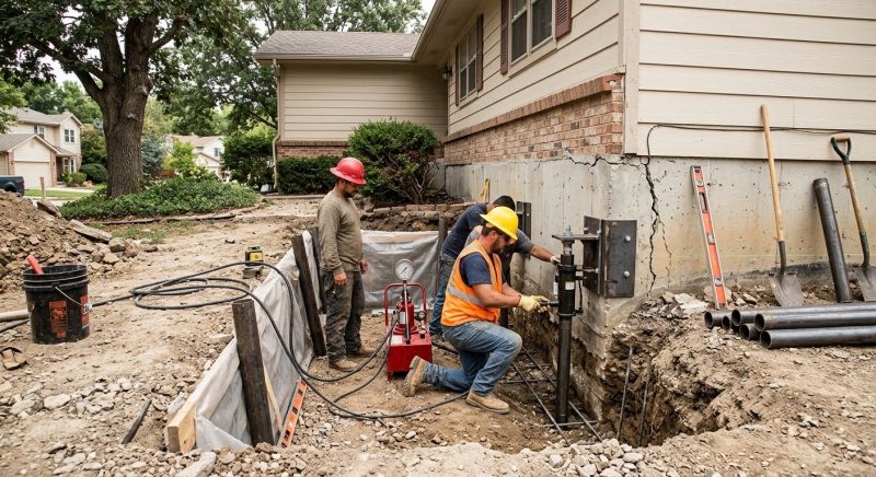 Cracked Foundation Repair in South Salem, NY