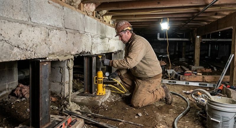 Crawlspace Foundation Repair in Bristol, CT
