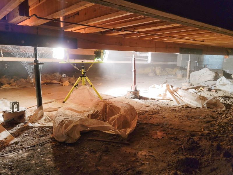 Crawlspace Foundation Repair in North Branford, CT