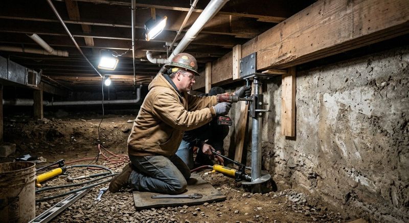 Crawlspace Foundation Repair in Sherman, CT