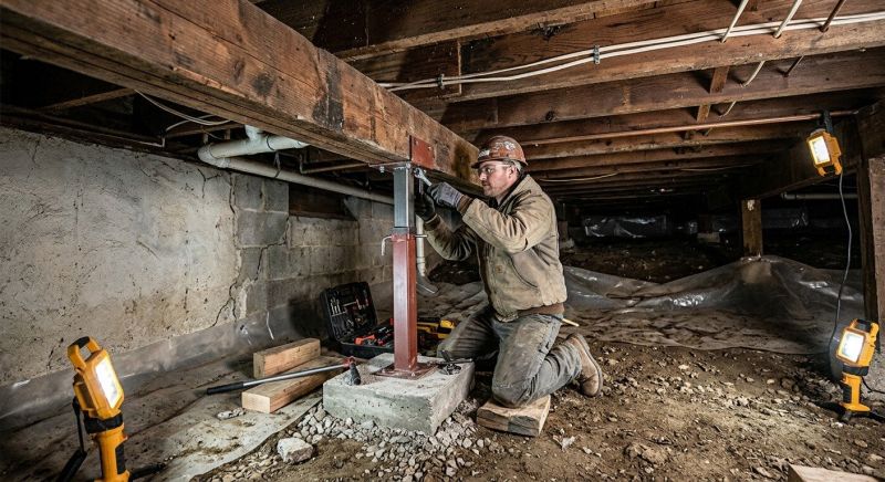 Crawlspace Foundation Repair in South Kent, CT
