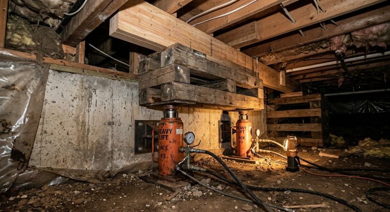 Foundation Jacking in Carmel, NY