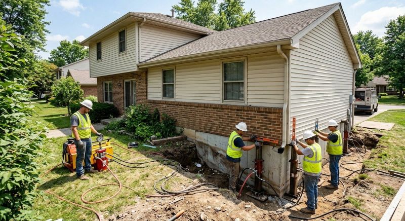 Foundation Jacking in Monroe, CT