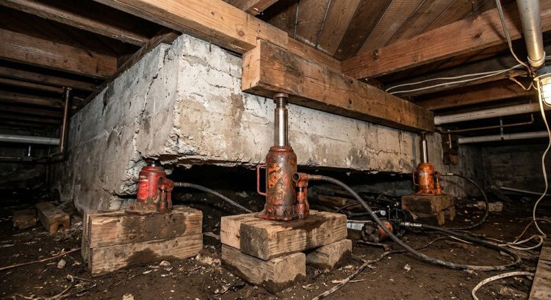 Foundation Jacking in New Fairfield, CT