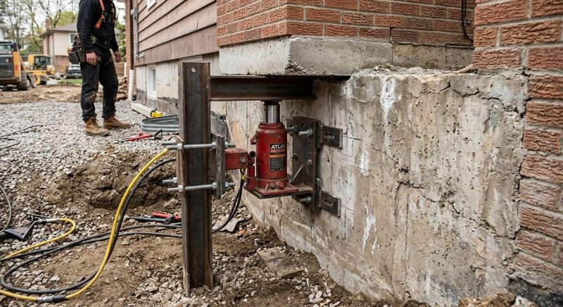 Foundation Jacking in Plymouth, CT