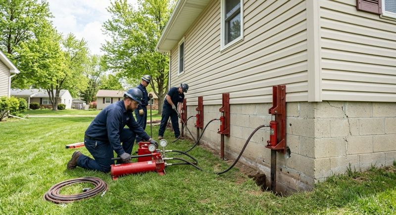 Foundation Jacking in Redding, CT