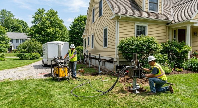 Foundation Lifting in Litchfield, CT