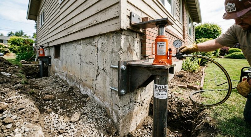 Foundation Lifting in North Haven, CT