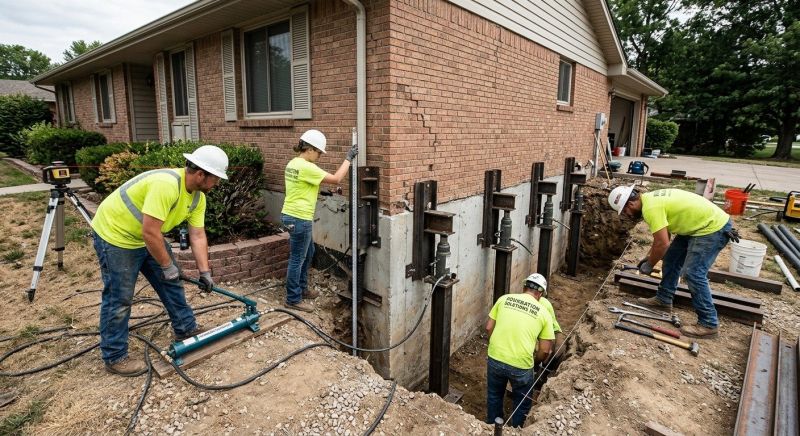 Foundation Lifting in Oakville, CT