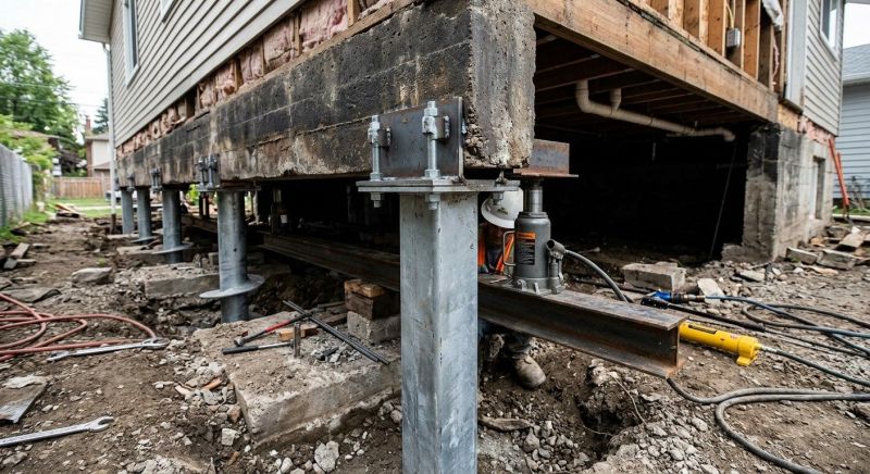 Foundation Raising in Litchfield County, CT
