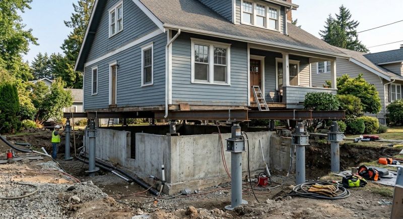 Foundation Raising in Litchfield, CT