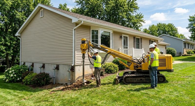Foundation Raising in Orange, CT