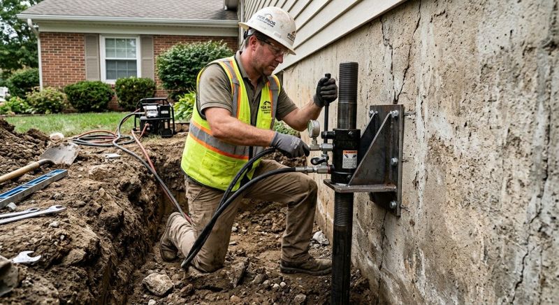 Foundation Releveling in Southbury, CT