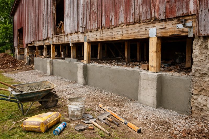 Foundation Renovation in Southbury, CT