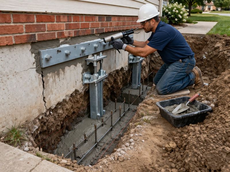 Foundation Repair in Bristol, CT