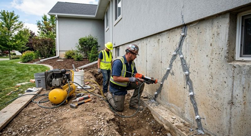 Foundation Repair in South Kent, CT