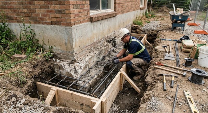 Foundation Repair in Wilton, CT