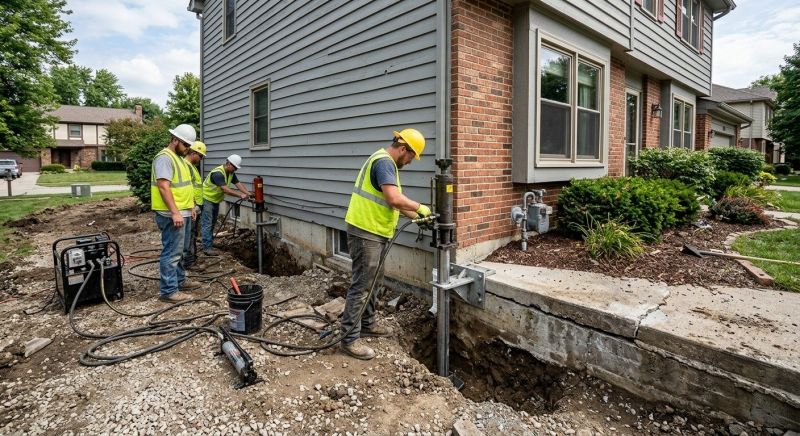 Foundation Stabilizing in New Milford, CT
