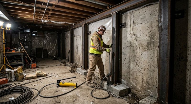 Foundation Stabilizing in South Kent, CT
