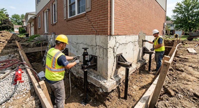 Foundation Structural Repair in North Haven, CT
