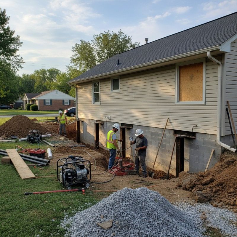 Home Foundation Repair in North Branford, CT