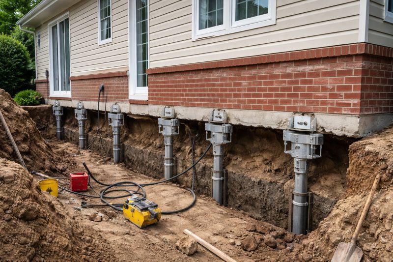 House Underpinning in Southbury, CT