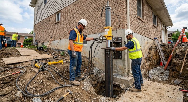 Settling Foundation Service in New Haven County, CT