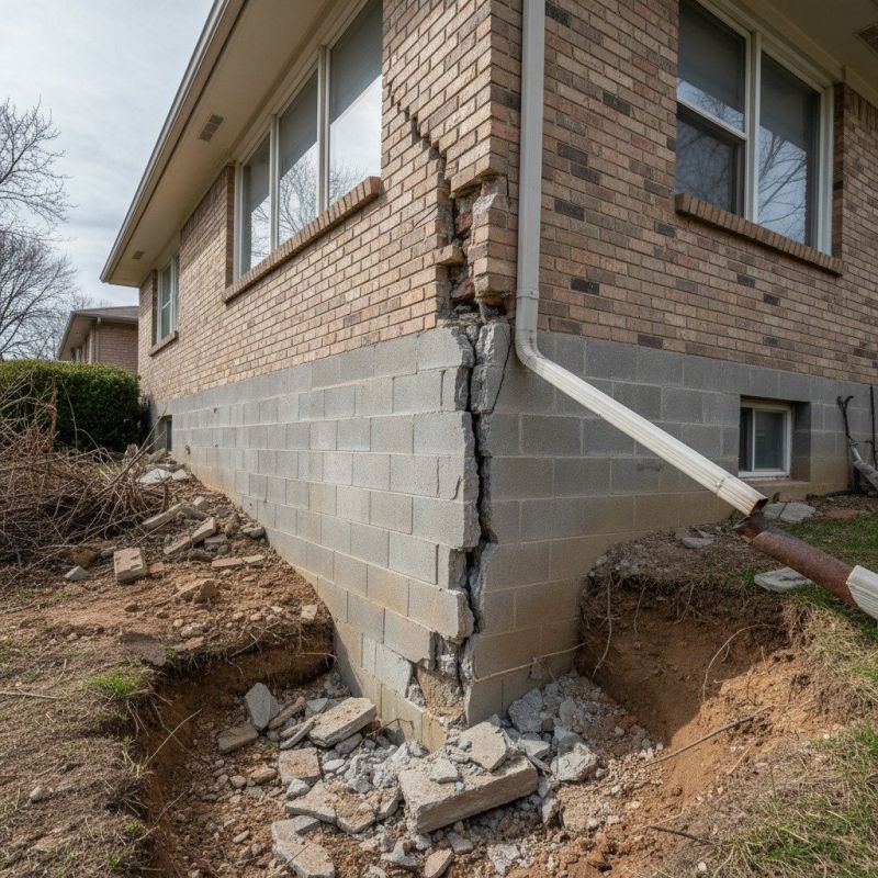 Settling Foundation Service in Pawling, NY