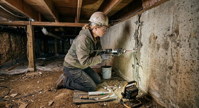 Structural Foundation Repair in Harwinton, CT
