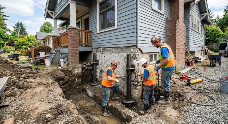 Structural Foundation Repair in Middlebury, CT