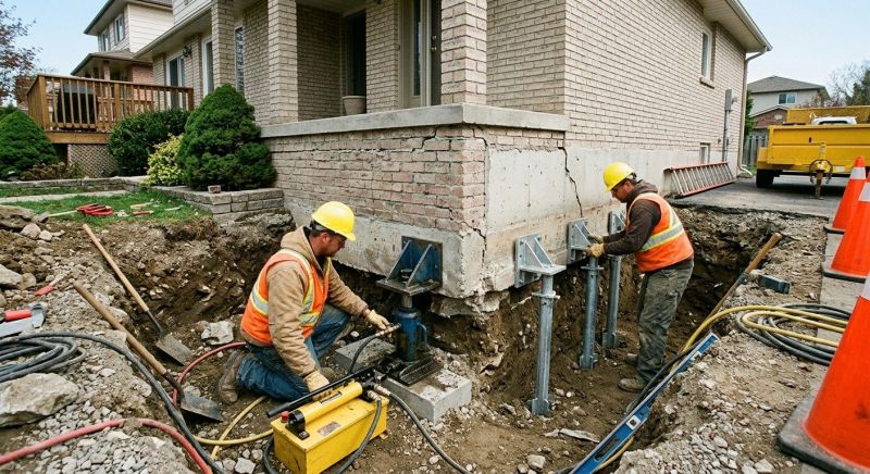 Structural Foundation Repair in Wilton, CT