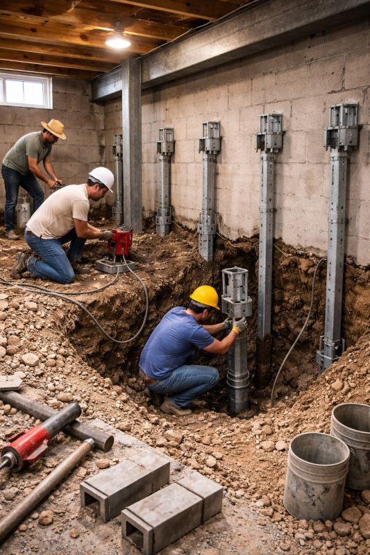 Structural Underpinning in Southbury, CT